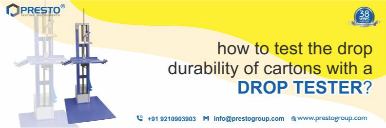 How to Test The Drop Durability of Cartons With a Drop Tester?